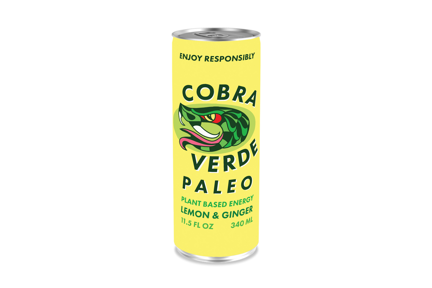 Cobra Verde Paleo Lemon Ginger (12-Pack)