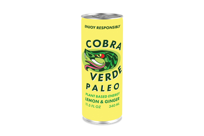 Cobra Verde Paleo Lemon Ginger (12-Pack)